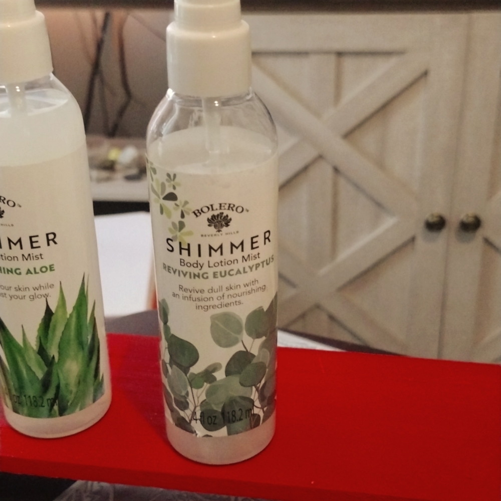 SHIMMER body lotion mist